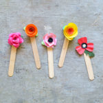 Segnalibri fiori di carta - immagine 2