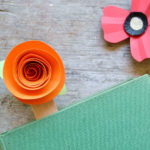 Segnalibri fiori di carta - immagine 3