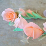 coroncina per capelli rose sposa