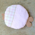 Cuscino per cameretta Pesce palla rosa - immagine 2