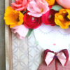 Quadro con volto e fiori di carta, Juliet - immagine 3