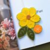 Segnalibri fiori di campo, papavero e margherita - immagine 2