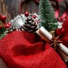 decorazione-natalizia-cuore in legno dettaglio